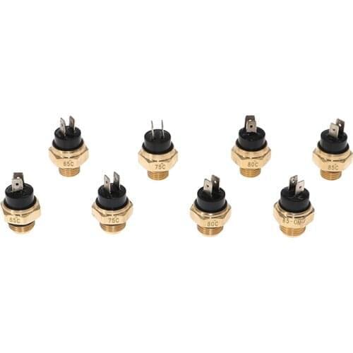 M14/M16*1.5mm Motorcycle Electric Radiator Coolant Fan Water Temperature Thermostat Switch Temp Sensor for 200 250 400 450 bike
