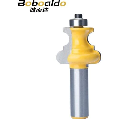 1pc 1/2" Shank Woodworking Router Bits With Bearing Burrs Cutter Wood Milling Cutter CNC Tool For Wood Mortising Carving