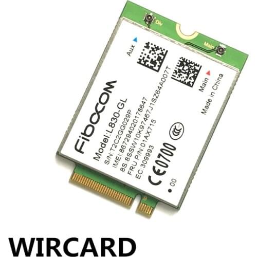 L830-GL FDD-LTE TDD-LTE 4G Module 4G Card FRU 01AX715