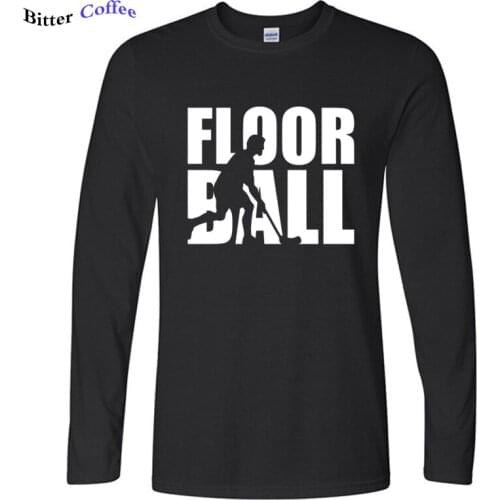 NEW Round Collar Floorball 100% Cotton T Shirt Men Novelty Streetwear Tee Shirt BONADIAO Design Camiseta T-shirt Free Shipping
