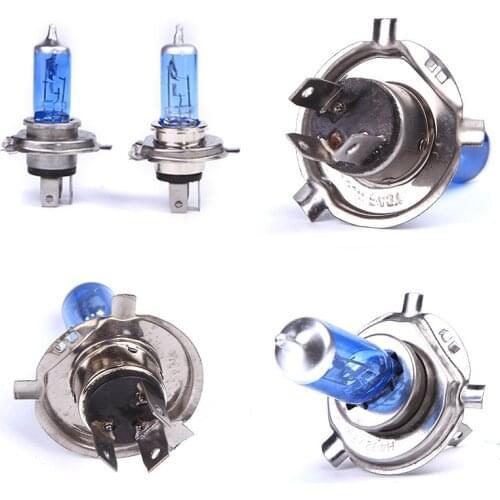 New Ultra White Light Car Headlight 12VH4 55W/100W Car Halogen Bulb H4 Car Halogen Bulb Auto Products Accessories Decoration