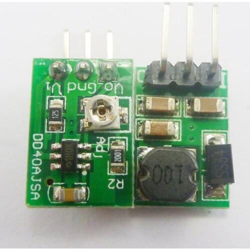 2pcs 1A mini DC DC Step Down Converter Module 24V 12V 9V to 5V 3.3V 3V Adjustable Output for Arduino DUE UNO Breadboard