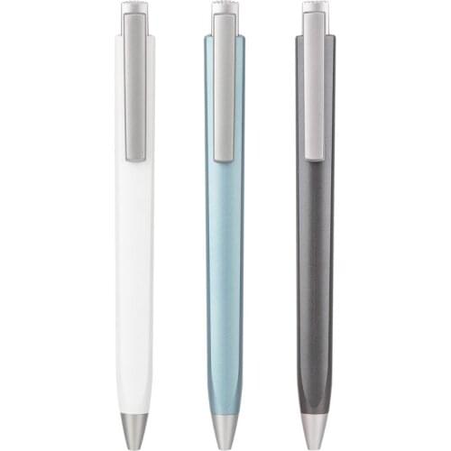 Straight Liquid Gel Pen 0.5mm Rollerball Pen OEM Black Ink Pen for School Office Signing Pen Writing Gift