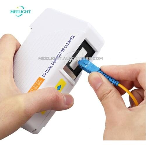 Optical Fiber Connector Cleaner Fiber Conector 550 Times Cassette Cleaner Cleaning Box Replace core