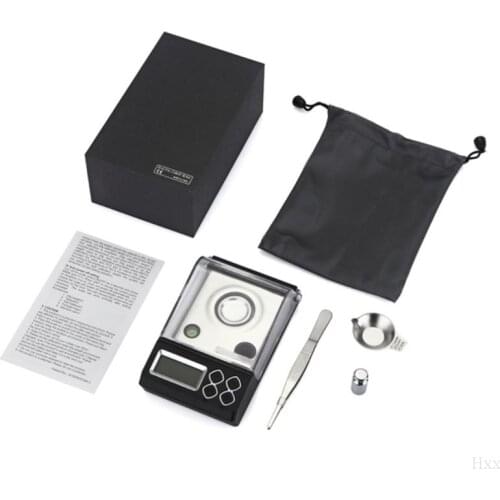 New 30g/0.001g High Precision Professional Digital Milligram Scale Mini Electronic Balance Powder Scale Gold Jewelry Carat Scale