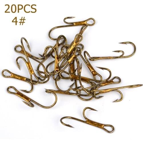 20pcs/Lot Fishing Double Hook High Carbon Steel Fishing Hook Fly Tying Duple Hook Worm Lure Barbed Crank Hook Pike