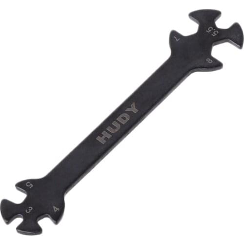 Multifunctional 6 in 1 RC Wrench Tool 3/4/5/5.5/7/8MM For Turnbuckles with Nuts T3LA