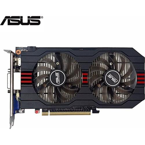 Used,original ASUS GTX 750TI 2G GDDR5 128bit Gaming Video Graphics Card,good condition,100% tested good