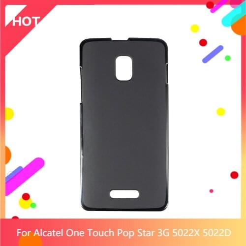 One Touch Pop Star 3G 5022X Case Matte Soft Silicone TPU Back Cover For Alcatel One Touch Pop Star 3G 5022X 5022D Phone Case