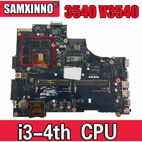 For Dell Latitude 3540 V3540 Laptop motherbard ZAL00 LA-A491P CN-05Y41H 05Y41H 5Y41H i3-4010U