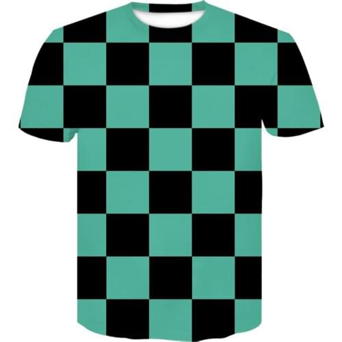 3d Print T-Shirt Demon Slayer men Clothing Women t shirt Short Sleeve Cool Tees fashion Casual Summer vintage clothes Streetwear