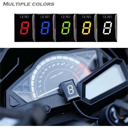 Gear Display Indicator For Kawasaki ER6F Z1000SX Ninja400 Z800 VULCAN S 650 900 Z 750 W800 Motorcycle Ecu Direct Mount 1-6 Speed