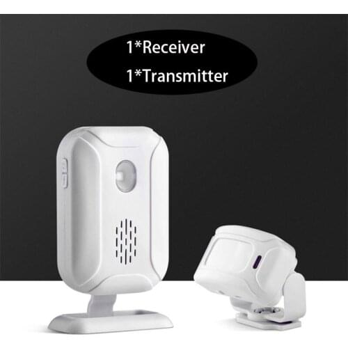 Infrared Detector Induction Alarm Door Bell Reminder Welcome Device Wireless Doorbell Store Shop Entry Welcome Motion Sensor