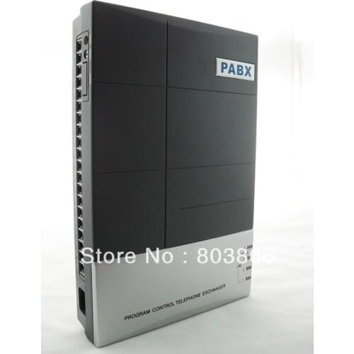 China pbx maufacturer supply VinTelecom CS416 Office Phone PBX / PABX switch 4 lines +16 output Ext. Phone system for office
