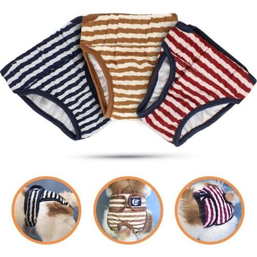 Washable Female Dog Shorts Panties Menstruation Underwear Briefs Jumpsuit Adjustable Pet Physiological Pant Diaper Sanitary