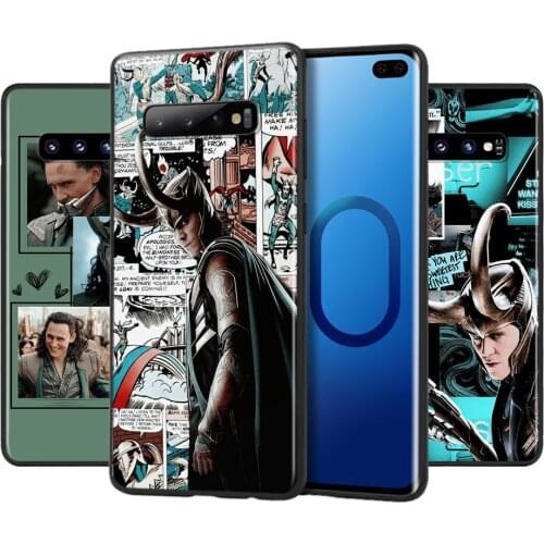 Marvel Avengers Loki For Samsung Galaxy S21 S20 FE Ultra Lite S10 5G S10E S9 S8 Plus Soft Silicone Phone Case