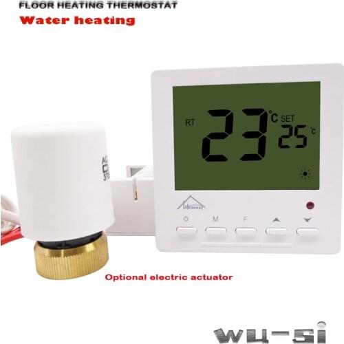 Water heating thermostat-LED digital display,Control Electric Actuator