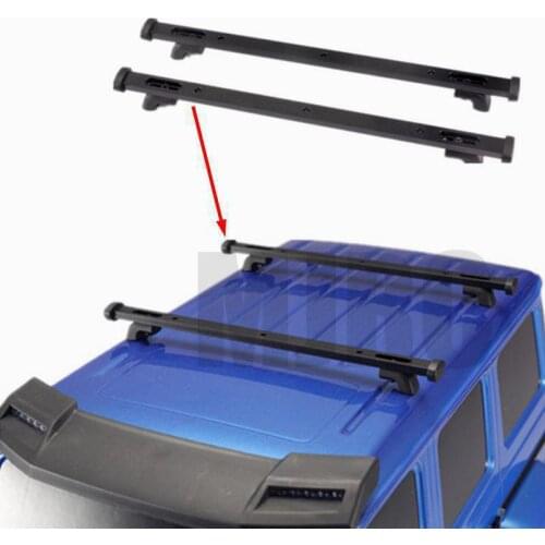 TRX4 Bronco G500 TRX6 G63 1:10 RC Car Roof Fixing Rail for Blazer Axial jeep SCX10 RC4WD d90 d110 RC Crawler Car Parts Roof rail