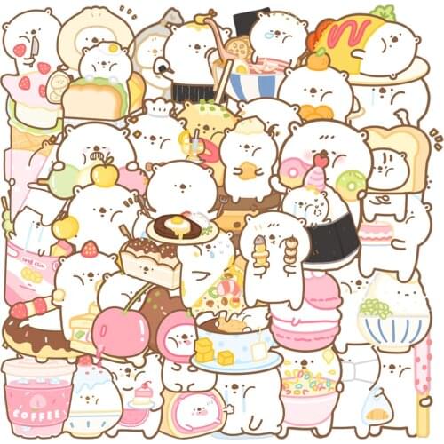 10/30/50PCS Monster Cartoon Image Graffiti Stickers Trolley Case Stickers Notebook Waterproof Decorative Stickers Wholesale