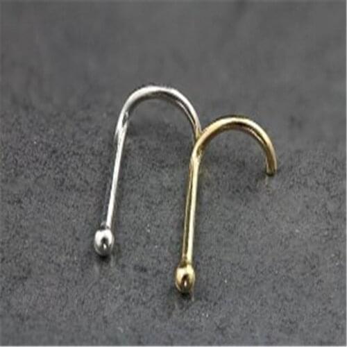 Pack Of 20pcs S925 Fashion nose screw eyebrow helix Piercing body jewelry 1.5MM