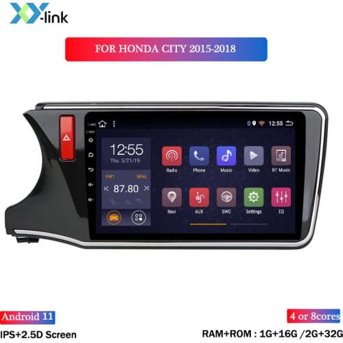 Android 8.1 car dvd gps multimedia player 10 INCH For Honda CITY 2015-2018 car dvd navigation radio video audio player