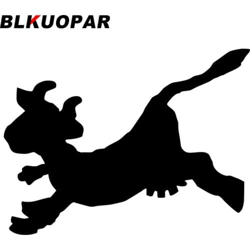 BLKUOPAR for Cow Car Stickers Sunscreen Scratch-Proof Decals Personality Car Accessories Windshield Trunk Laptop Decor