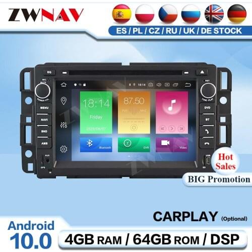 Carplay 2 Din Android 10 Multimedia For Hummer H2 2008 2009 2010 2011 Car Radio Receiver Audio Stereo Video Player GPS Head Unit