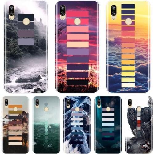 Case For Huawei P8 P9 P10 P20 Lite Pro Plus 2017 P Smart Red Cloud Silicone Soft Back Cover For Huawei P9 Lite Mini Phone Case