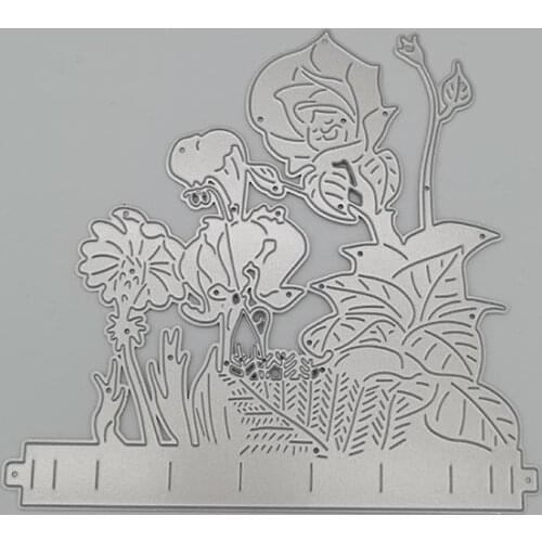 Flowers Metal Cutting Dies DIY Scrapbooking Embossing Album Paper Cards Making Crafts Supplies