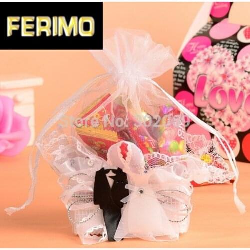 Elegant Weddng party Gift Bag Fashion New Gift Bags candy bag For Party 24pcs