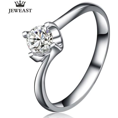 ZSG Natural diamond 18K gold Pure Gold Ring Real 18K gold Solid Gold Ring Trendy Classic Party Fine Jewelry Hot Sell New 2019