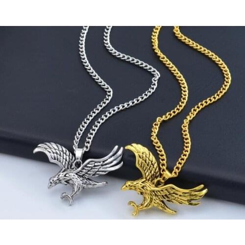 2020 Hot New Best Selling Eagle Pendant Simple Fashion Trend Eagle Necklace Manufacturer