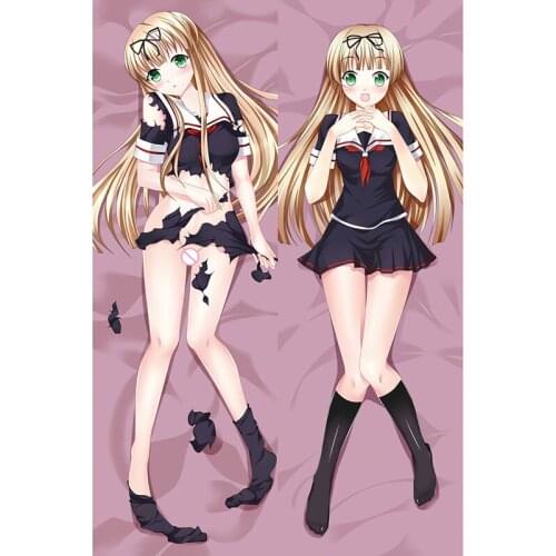 Hot Japanese Anime Hugging Pillow Cover Case Pillowcases Decorative Pillows Double-Sided Kantai Collection