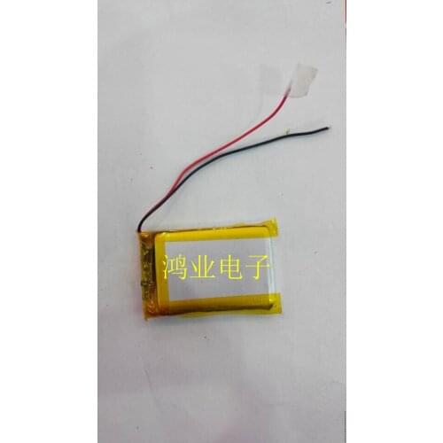 3.7V polymer lithium battery 502540P/052540P 500MAH recorder recorder, etc. Rechargeable Li-ion Cell