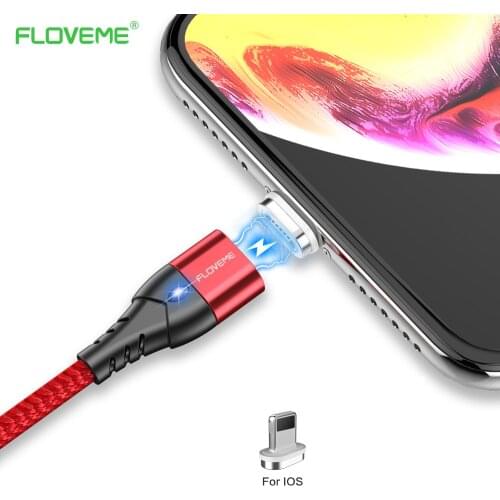 FLOVEME Magnetic USB Type C Cable For Samsung S9 S8 Plus 3A Fast Charging Phone Cable Magnet USB C DataTransfer Cables