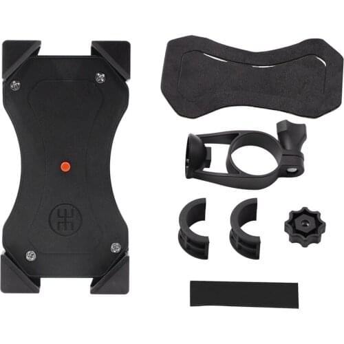 One-click second lock motorcycle car mobile phone USB charging stand and suitable for a variety of motorcycle models