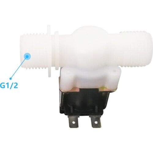 1pcs G1/2 Normally Closed Electromagnetic Valves DC12V Inlet/Outlet Water Valve For Solar energy/Drinking fountain/Garden