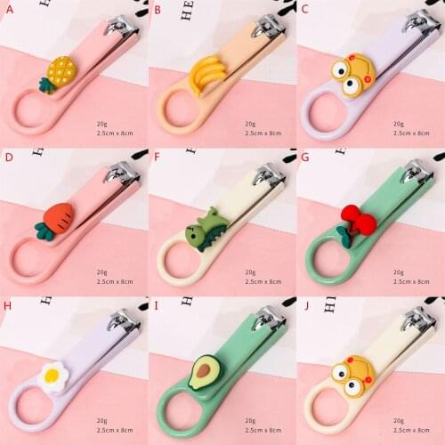 Nail Scissor Cartoon Cute Nail Clippers Cutter Colorful Kid Nail Scissor Clippers Pedicure Toe Nail Trimmer Beauty Manicure Tool