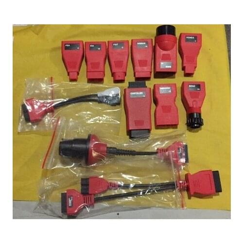 Original Full Connect Kit for Autel Products (DS808, MD802,MD808,MD808 Pro, MK808, MP808TS) withOBDI Adapters/Connectors