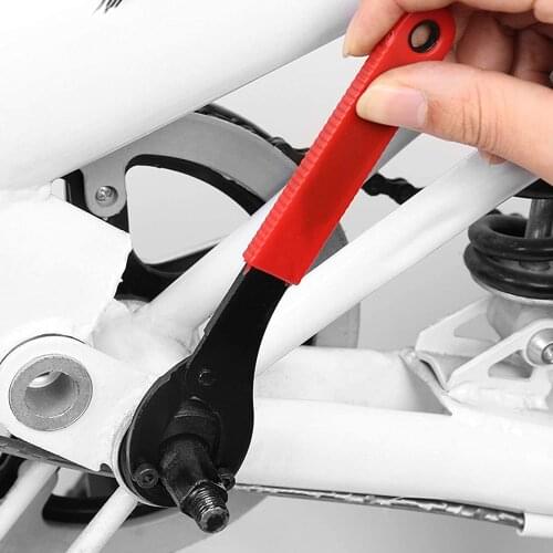 Adjustable Bike Bottom Bracket Wrench Chain Wheel Crank Bracket Freewheel Wrench Repair Convenient Remover Tools Dropshipping