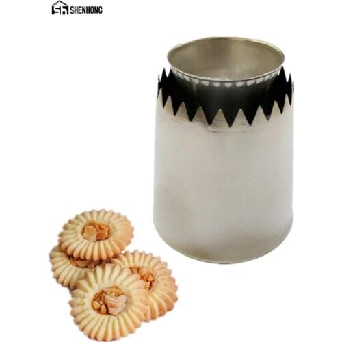SHENHONG Sulta Ne Ring Icing Piping Nozzles Cookies Mold Dessert Decorators Stainless Steel Russian Cake Pastry Tips Puff Cream