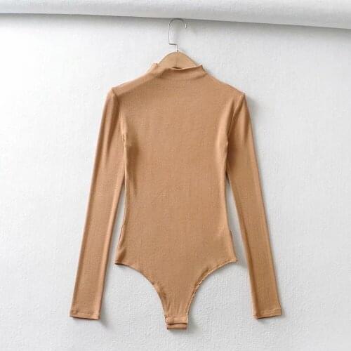 She'sModa Women's Long Sleeve Bodysuits