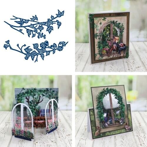 Dies Scrapbooking Metal Ivy League Cutting Dies Craft Embossing Make Paper Greeting Card Template DIY Handmade 2021 New