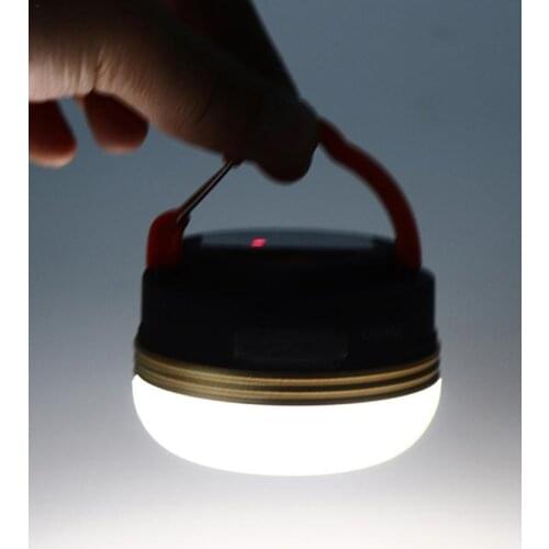 LED Lantern Portable Camping Light Outdoor Tent Light USB Rechargeabl Hook For Backpacking Hiking Home Emergency Lamp Lights
