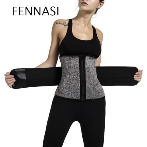 FENNASI Waist Trainer Shapewear Women Weight Loss Cincher Body Shaper Belly Control Strap Slimming Fitness Belt Womens Corset