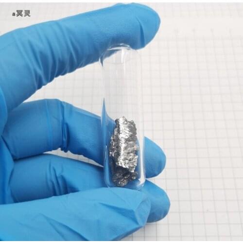 1 pcs Argon-filled glass seal Rare earth metal element 3N Dysprosium Dy greater than or equal to 99.9% 5g