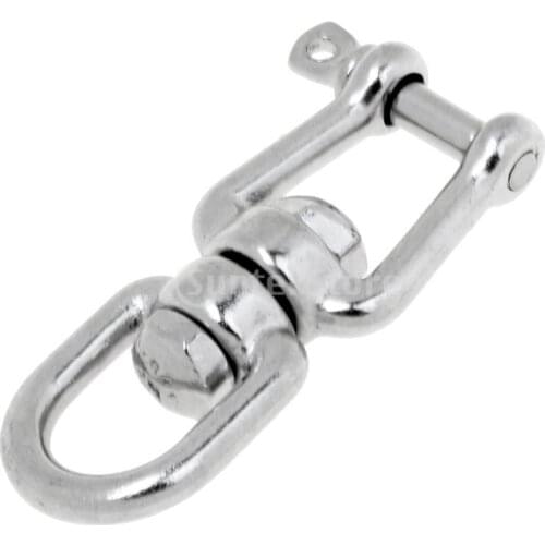 4/5/6/8/10/12mm Marine Grade 304 Stainless Steel Boat Anchor Connector Shackle Swivel Jaw