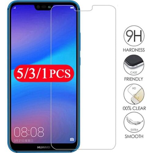 5/3/1Pcs tempered glass for huawei P20 P30 pro P40 lite E P40 pro plus phone screen protector protective film glass smartphone