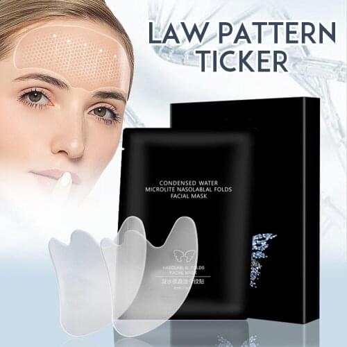 5PCS Anti-Wrinkles Patch Skin Lifting and Firming Eye Forahead Nasolabial Folds Pad Smoothing Skin Patches