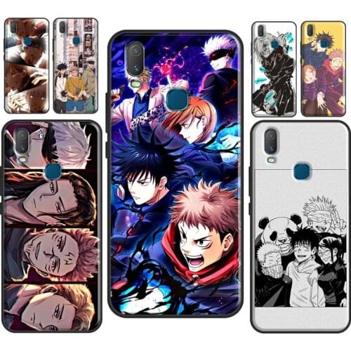 Anime Jujutsu Kaisen Phone Case For Vivo Y1S Y11 2019 Y12 Y15 Y17 Y19 Y20 Y30 Y50 Y91C V17 Neo V20 SE Cover